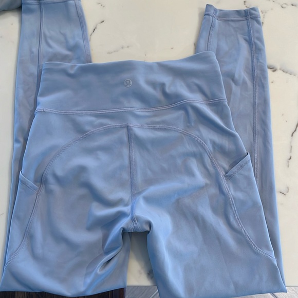 Lululemon Invigorate high rise tights. Sz4 - Picture 3 of 4